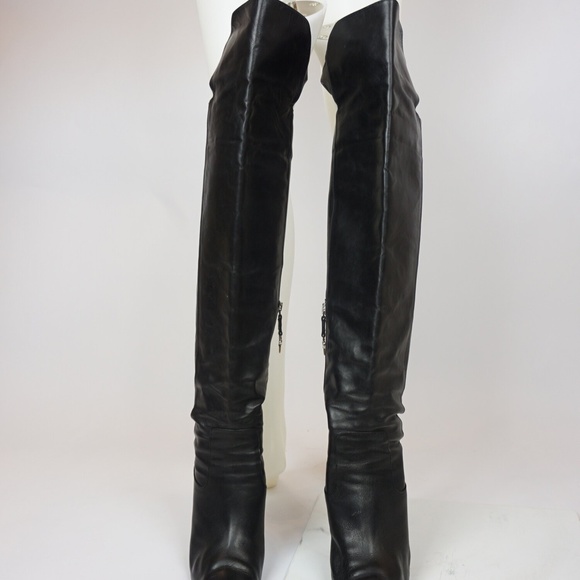 Cesare Paciotti Thigh High Boots Size 8.5 B - Picture 4 of 6